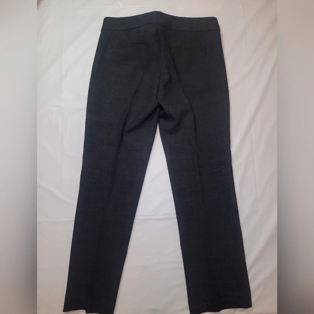 J. Crew | Campbell Tuxedo Dress Pants with Faux Leather Sides Size 2 - Picture 15 of 16